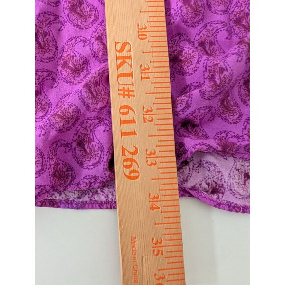 Intimately Free People Paisley Rendezvous Slip Dress Womens Size Small Purple - Picture 10 of 10